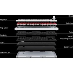 Keychron Q1 Version 1 Knob, Gaming-Tastatur -Asus || HP || Digitus Verkäufe Keychron Q1 Version 1 Knob Gaming Tastatur@@1917599 3