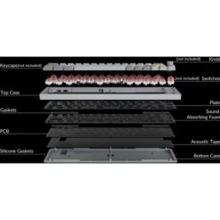 Keychron Q9 Barebone ISO, Gaming-Tastatur -Asus || HP || Digitus Verkäufe Keychron Q9 Barebone ISO Gaming Tastatur@@1871352 4