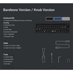 Keychron Q9 Barebone ISO, Gaming-Tastatur -Asus || HP || Digitus Verkäufe Keychron Q9 Barebone ISO Gaming Tastatur@@1871352 8