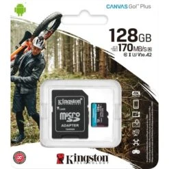 Kingston Canvas Go! Plus 128 GB MicroSDXC, Speicherkarte -Asus || HP || Digitus Verkäufe Kingston Canvas Go Plus 128 GB microSDXC Speicherkarte@@imht2p 2