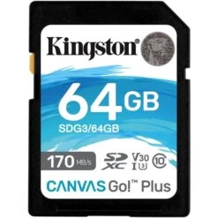 Kingston Canvas Go! Plus 64 GB SDXC, Speicherkarte -Asus || HP || Digitus Verkäufe Kingston Canvas Go Plus 64 GB SDXC Speicherkarte@@imgr2p 30