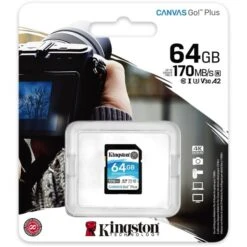 Kingston Canvas Go! Plus 64 GB SDXC, Speicherkarte -Asus || HP || Digitus Verkäufe Kingston Canvas Go Plus 64 GB SDXC Speicherkarte@@imgr2p 32