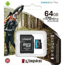Kingston Canvas Go! Plus 64 GB MicroSDXC, Speicherkarte -Asus || HP || Digitus Verkäufe Kingston Canvas Go Plus 64 GB microSDXC Speicherkarte@@imgt2p 2