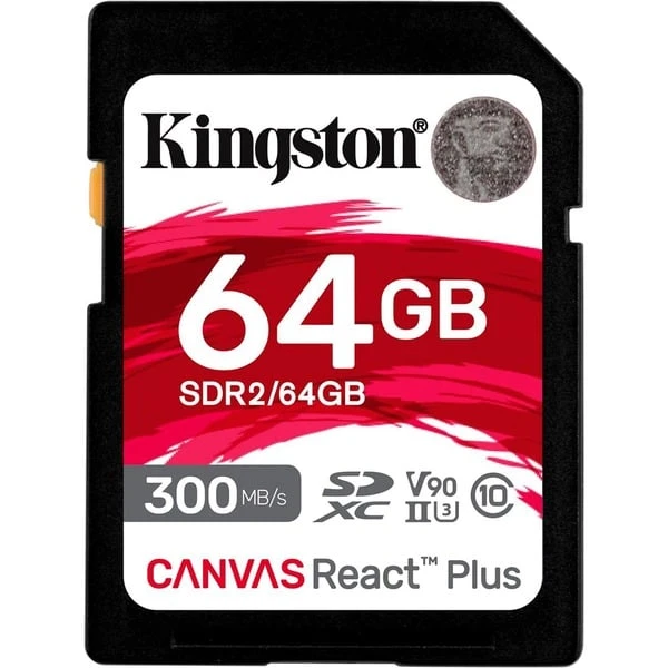 Kingston Canvas React Plus 64 GB SDXC, Speicherkarte 4 Kingston Canvas React Plus 64 GB SDXC, Speicherkarte – Bild 2