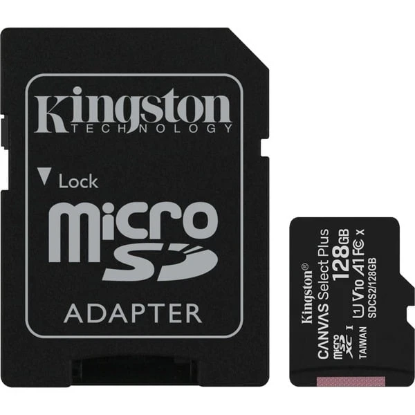 Kingston Canvas Select Plus 128 GB MicroSDXC, Speicherkarte 3 Kingston Canvas Select Plus 128 GB MicroSDXC, Speicherkarte
