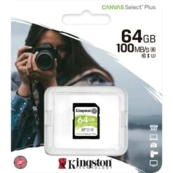 Kingston Canvas Select Plus 64 GB SDXC, Speicherkarte 8 Kingston Canvas Select Plus 64 GB SDXC, Speicherkarte -Asus || HP || Digitus Verkäufe Kingston Canvas Select Plus 64 GB SDXC Speicherkarte@@imgr2o 2