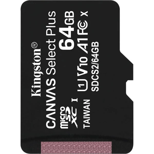 Kingston Canvas Select Plus 64 GB MicroSDXC, Speicherkarte 3 Kingston Canvas Select Plus 64 GB MicroSDXC, Speicherkarte