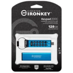 Kingston IronKey Keypad 200 128 GB, USB-Stick 11 Kingston IronKey Keypad 200 128 GB, USB-Stick -Asus || HP || Digitus Verkäufe Kingston IronKey Keypad 200 128 GB USB Stick@@100011909 4