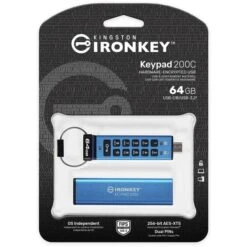 Kingston IronKey Keypad 200 64 GB, USB-Stick -Asus || HP || Digitus Verkäufe Kingston IronKey Keypad 200 64 GB USB Stick@@100011906 4