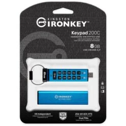 Kingston IronKey Keypad 200 8 GB, USB-Stick -Asus || HP || Digitus Verkäufe Kingston IronKey Keypad 200 8 GB USB Stick@@100011880 3