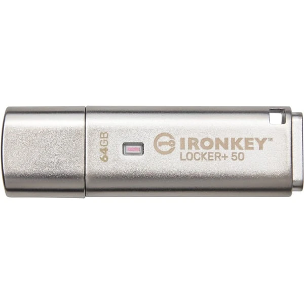 Kingston IronKey Locker+ 50 64 GB, USB-Stick 3 Kingston IronKey Locker+ 50 64 GB, USB-Stick
