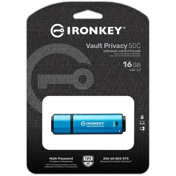 Kingston IronKey Vault Privacy 50 16 GB, USB-Stick 12 Kingston IronKey Vault Privacy 50 16 GB, USB-Stick – Bild 10
