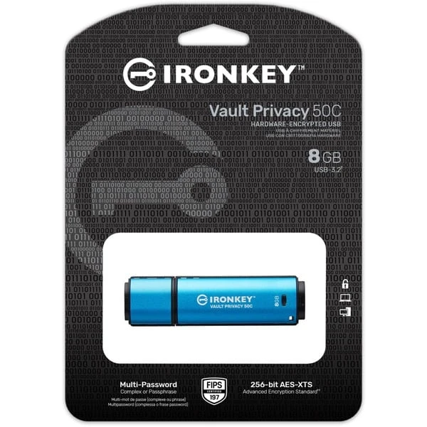 Kingston IronKey Vault Privacy 50 8 GB, USB-Stick 7 Kingston IronKey Vault Privacy 50 8 GB, USB-Stick – Bild 5