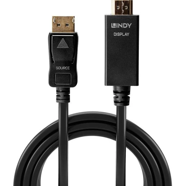 Lindy Adapterkabel DisplayPort > HDMI 10,2 Gbit/s 4 Lindy Adapterkabel DisplayPort > HDMI 10,2 Gbit/s – Bild 2