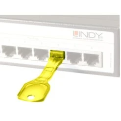 Lindy RJ45 Port Schloss (10 Stück) Mit Schlüssel, Diebstahlschutz -Asus || HP || Digitus Verkäufe Lindy RJ45 Port Schloss 10 St ck mit Schl ssel Diebstahlschutz@@tzzv12 1