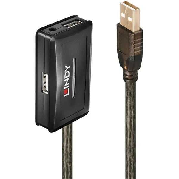 Lindy USB 2.0 Aktivverlängerungshub Pro 10m, USB-Hub 3 Lindy USB 2.0 Aktivverlängerungshub Pro 10m, USB-Hub