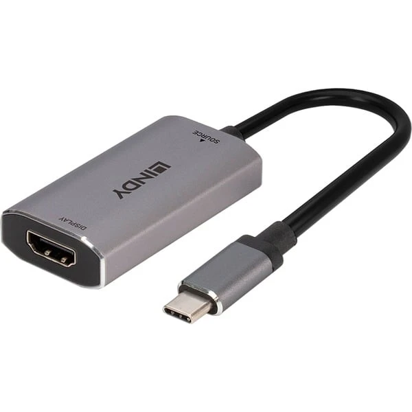 Lindy USB Konverter 8K60, USB-C Stecker > HDMI Buchse 3 Lindy USB Konverter 8K60, USB-C Stecker > HDMI Buchse