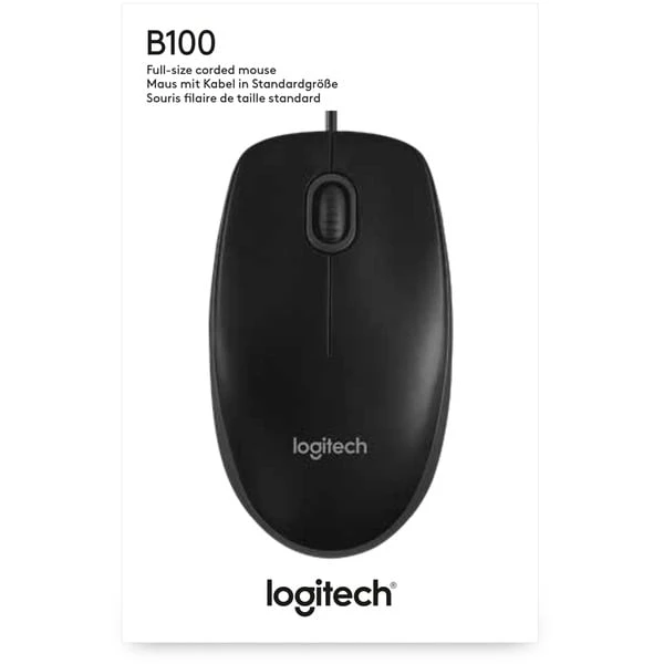Logitech B100 Optical USB Mouse For Business, Maus 9 Logitech B100 Optical USB Mouse For Business, Maus – Bild 7