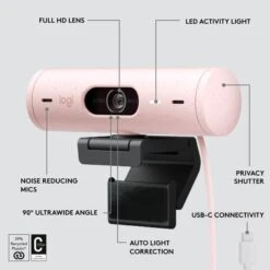 Logitech Brio 500, Webcam -Asus || HP || Digitus Verkäufe Logitech Brio 500 Webcam@@1864134 7