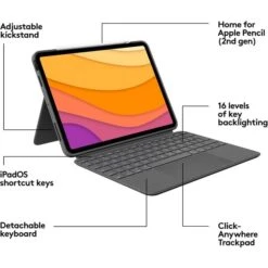 Logitech Combo Touch Für IPad Air (4./5. Generation), Tastatur -Asus || HP || Digitus Verkäufe Logitech Combo Touch f r iPad Air 4 5 Generation Tastatur@@1790299 7
