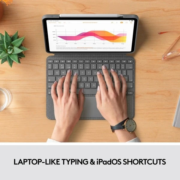 Logitech Combo Touch Für IPad Air (4./5. Generation), Tastatur – Bild 10