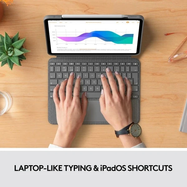 Logitech Combo Touch Für IPad Pro 11 Zoll (1./2./3./4. Generation), Tastatur – Bild 9