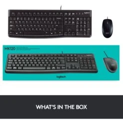 Logitech Desktop MK120, Desktop-Set 23 Logitech Desktop MK120, Desktop-Set -Asus || HP || Digitus Verkäufe Logitech Desktop MK120 Desktop Set@@414186 10