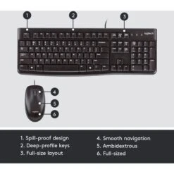 Logitech Desktop MK120, Desktop-Set 18 Logitech Desktop MK120, Desktop-Set -Asus || HP || Digitus Verkäufe Logitech Desktop MK120 Desktop Set@@414186 5
