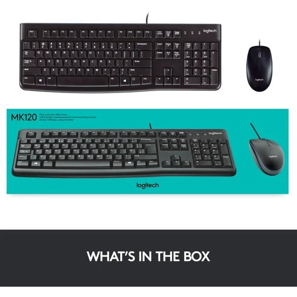 Logitech Desktop MK120, Desktop-Set 10 Logitech Desktop MK120, Desktop-Set – Bild 8