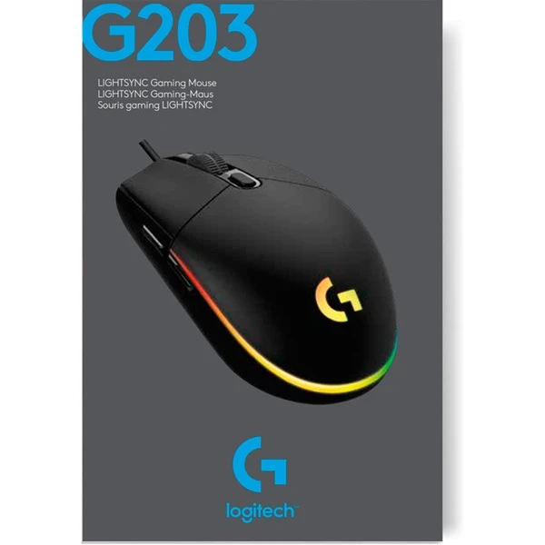 Logitech G203 LIGHTSYNC, Gaming-Maus 12 Logitech G203 LIGHTSYNC, Gaming-Maus – Bild 10