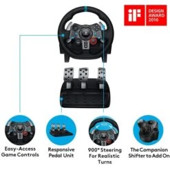 Logitech G29 Driving Force, Lenkrad -Asus || HP || Digitus Verkäufe Logitech G29 Driving Force Lenkrad@@1209469 5