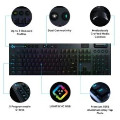 Logitech G915 LIGHTSPEED, Gaming-Tastatur -Asus || HP || Digitus Verkäufe Logitech G915 LIGHTSPEED Gaming Tastatur@@1573785 5