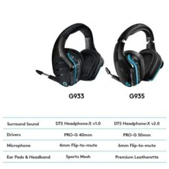 Logitech G935, Gaming-Headset 20 Logitech G935, Gaming-Headset -Asus || HP || Digitus Verkäufe Logitech G935 Gaming Headset@@1513612 8