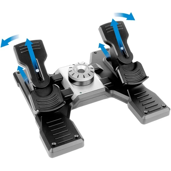 Logitech G Saitek PRO Flight Rudder Pedals, Pedale 6 Logitech G Saitek PRO Flight Rudder Pedals, Pedale – Bild 4