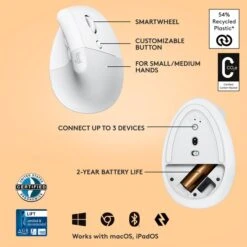 Logitech Lift, Maus -Asus || HP || Digitus Verkäufe Logitech Lift Maus@@1835281 6