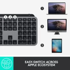 Logitech MX Keys Für Mac, Tastatur -Asus || HP || Digitus Verkäufe Logitech MX Keys f r Mac Tastatur@@ntzlvc 8