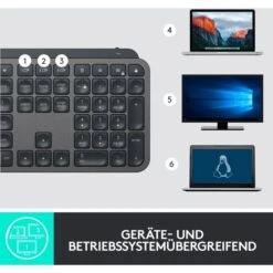 Logitech MX Keys For Business, Tastatur -Asus || HP || Digitus Verkäufe Logitech MX Keys for Business Tastatur@@1828534 7