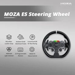 MOZA ES Steering Wheel, Lenkrad -Asus || HP || Digitus Verkäufe MOZA ES Steering Wheel Lenkrad@@1912668 6