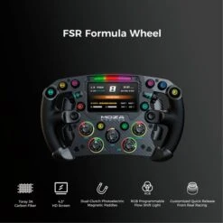MOZA FSR Formula Wheel, Lenkrad 19 MOZA FSR Formula Wheel, Lenkrad -Asus || HP || Digitus Verkäufe MOZA FSR Formula Wheel Lenkrad@@1912671 8