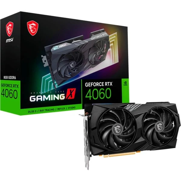MSI GeForce RTX 4060 GAMING X 8G, Grafikkarte 3 MSI GeForce RTX 4060 GAMING X 8G, Grafikkarte