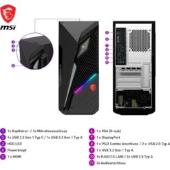 MSI MAG Infinite S3 13NUB7-1205AT, Gaming-PC -Asus || HP || Digitus Verkäufe MSI MAG Infinite S3 13NUB7 1205AT Gaming PC@@100008569 6