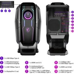 MSI MEG Aegis Ti5 13NUG-292AT, Gaming-PC -Asus || HP || Digitus Verkäufe MSI MEG Aegis Ti5 13NUG 292AT Gaming PC@@1914918 6