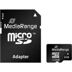 MediaRange 8 GB MicroSDHC, Speicherkarte