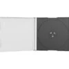 MediaRange CD Slimcase Black (100 Stück), Schutzhülle