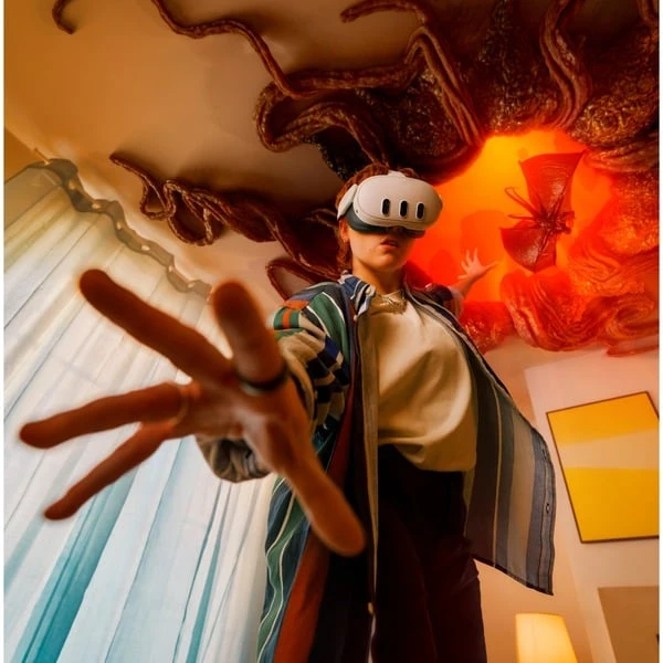 Meta Quest 3 128 GB Asgard's Wrath 2 Bundle, VR-Brille – Bild 9