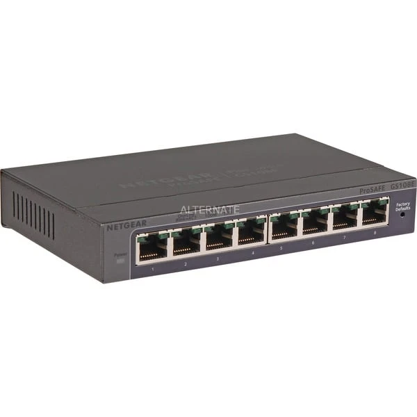 Netgear GS108E, Switch 3 Netgear GS108E, Switch