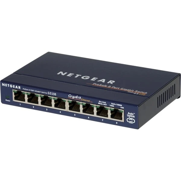 Netgear GS108GE, Switch 3 Netgear GS108GE, Switch