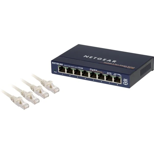 Netgear GS108GE, Switch 5 Netgear GS108GE, Switch – Bild 3
