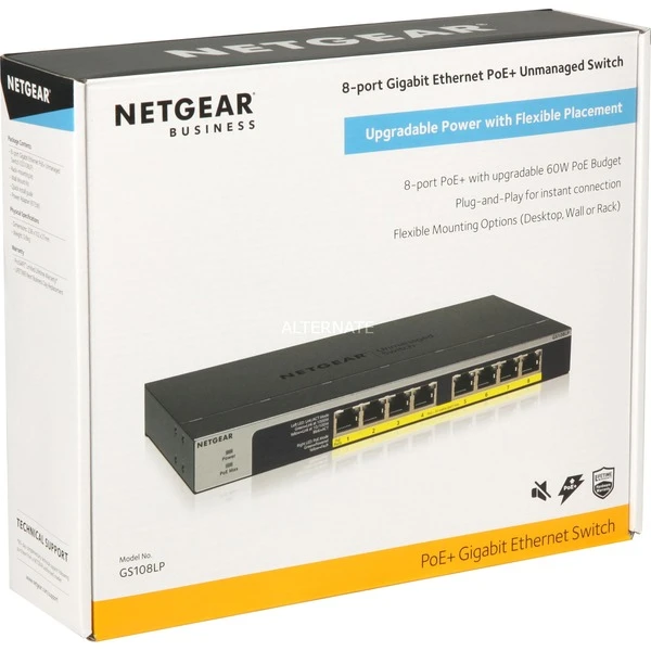 Netgear GS108LP, Switch 7 Netgear GS108LP, Switch – Bild 5