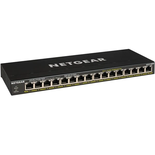Netgear GS316PP, Switch 3 Netgear GS316PP, Switch